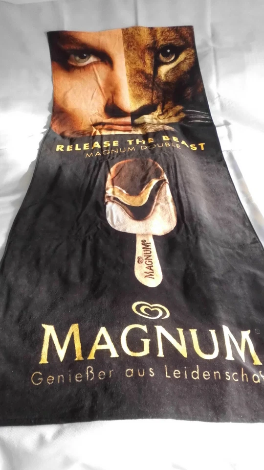 Magnum Eis   Strandtuch / Handtuch ca. 80 x 190 cm  möve  Neu auch Fotos - Bild 1 von 4