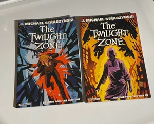 DYNAMITE THE CREPLIGHT ZONE por J Michael Straczynski Vol 1 y 2 Conjunto Colección TPB - Imagen 1 de 5