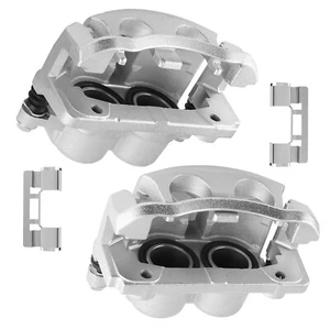 Front L&R Disc Brake Calipers w/Bracket for Ford F-150 Lincoln Mark LT 2006-2008 - Picture 1 of 12
