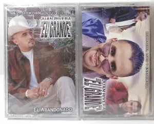 Juan Rivera - El Abandonado / Borracho, Loco y Enamorado - 2 Cassettes Nuevos - Picture 1 of 1