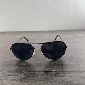 Kirkland Signature Eyeglass Zin 596184 Gunmetal 57/16-140 FRAMES ONLY Aviator - Picture 1 of 7