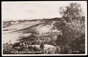 Devil's Punch Bowl Hindhead Surrey RP Valentines Postcard - Picture 1 of 2