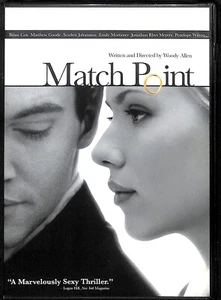 MATCH POINT DVD Jonathan Rhys-Myers, Scarlett Johansson, WOODY ALLEN NEW Sealed! - Picture 1 of 2