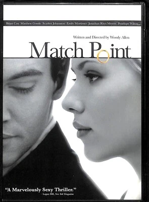 MATCH POINT DVD Jonathan Rhys-Myers, Scarlett Johansson, WOODY ALLEN NEW Sealed! - Image 1 of 2