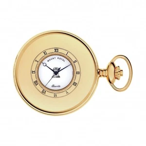 Half Hunter G408 PQ Masonic Pocket Watch - Picture 1 of 4