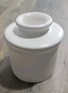 Butterglocke Topf aus weißer Keramik 2019 - Bild 1 von 5