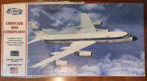 Atlantis 254 Convair 990 Coronado Airliner NASA Livery plastic model kit 1/135 - Picture 1 of 2