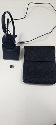 Jabra Evolve2 65 kabelloser Mono Kopfhörer (UC, USB-A) - Schwarz - Bild 1 von 4