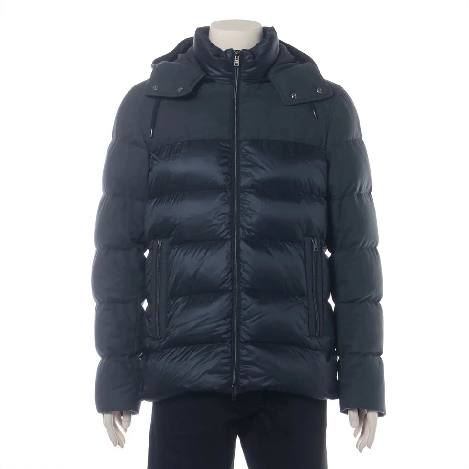 Herno Nylon Down jacket 50 Men's Navy Blue  PI000949U-33347-9200 - Image 1 of 4