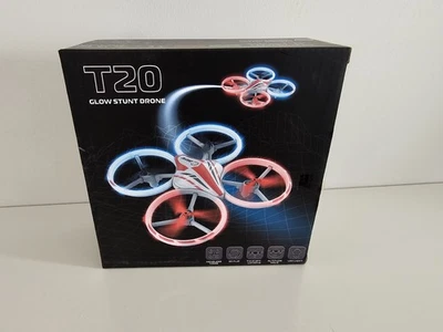 Aerial Stunt Drone with Controller and USB Charging Cable. used once. vgc. - Image 1 of 4