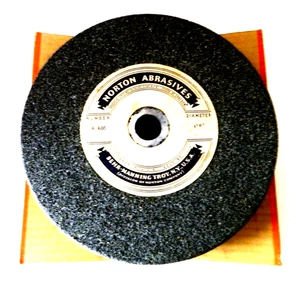 Norton Abrasives 9 3/4" Grinding Wheel For Automotive Repair Shops - Picture 1 of 5