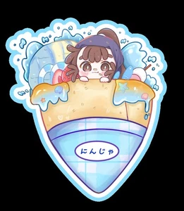 Doujin Goods Kan Uemon Nintama Rantaro Circle Kurabu Hiyoko Acrylic - Picture 1 of 1