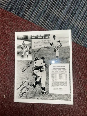 Don Larsen Pitches First Perfect Game In World Series History Photo With... - Image 1 of 2