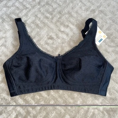 Nuevo con etiquetas Sujetador Amoena Elegante Contornos Talla 34B Estilo 2114 Negro Tazas Suaves Mastectomía  Foto 1 de 4