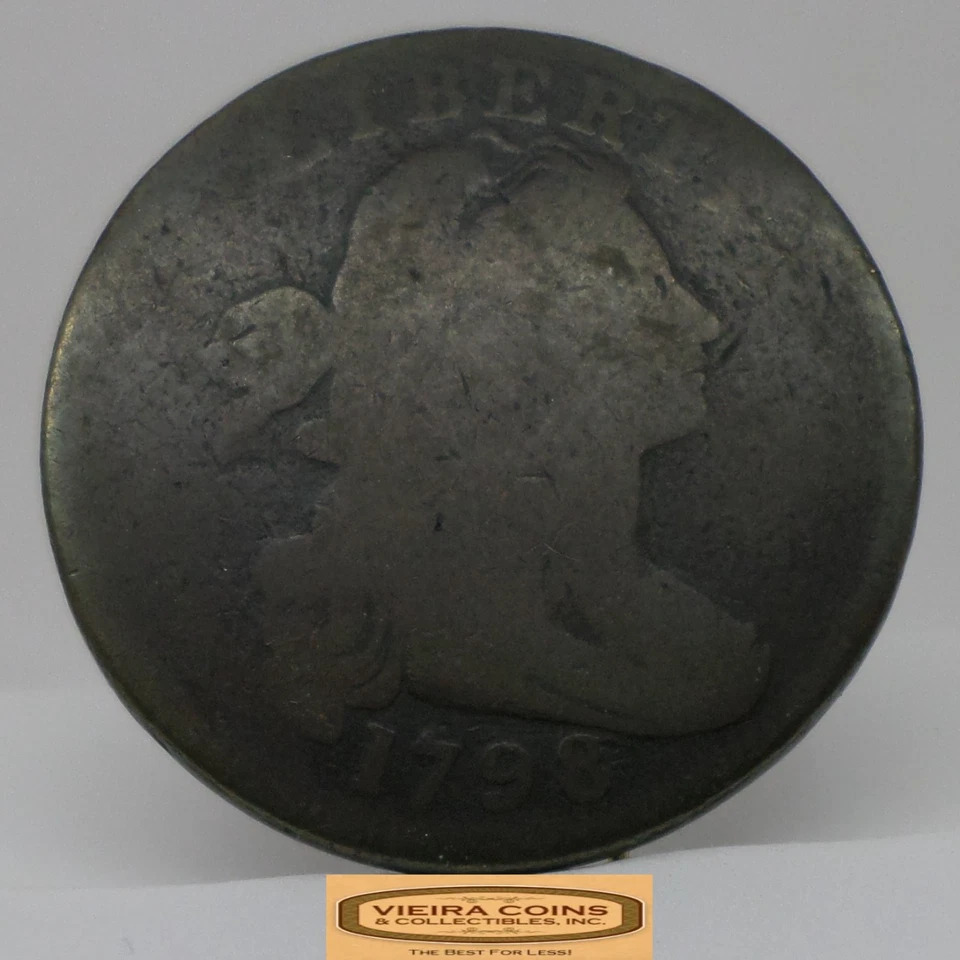 1798 Draped Bust Large Cent -  #C52950NQ - Image 1 of 2