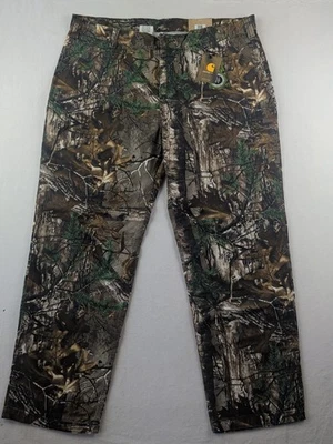 Pantalones Carhartt Realtree Rugged Flex Rigby Camuflados Peto Calce Relajado 42x32 Nuevos con Etiquetas Foto 1 de 4