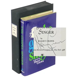 Harry Crews / The Gospel Singer Signed 1st Edition 1968 - Picture 1 of 9