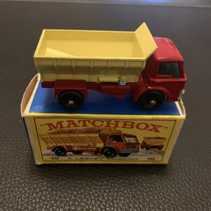 Lesney Matchbox No.70 Grit-Spreading Truck With Original Box Vintage - Picture 1 of 11