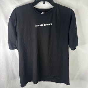 Camisa de Empleado Jimmy Johns Adulto XL Negra Freaky Rápida Freaky Fresca - Imagen 1 de 7