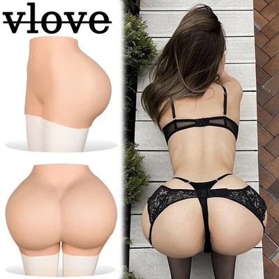 Silicone Hip Shaping Pants Thicken Butt Fake Vagina Sexy Butt Hip Up Enhancer - Bild 1 von 4
