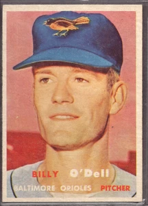 1957 Topps Set-Break #316 Billy O'Dell como nuevo *Jaysace* - Imagen 1 de 2
