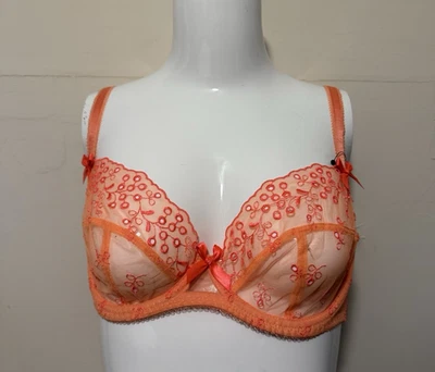 Sujetador L'AGENT BY AGENT PROVOCATEUR Demi en rosa/naranja Talla 34DD Foto 1 de 4