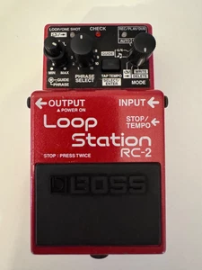 BOSS LOOP STATION RC-2 - PEDALE EFFETTO CHITARRA - Foto 1 di 8