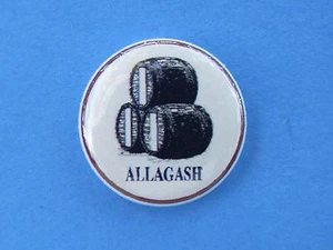 Cool Beer BUTTON Pinback ~ ALLAGASH Brewing Barrel Aged Ales ~*~ Portland, MAINE - Picture 1 of 4