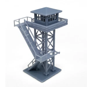 Outland Models Modelleisenbahn gro?er Wachturm grau Spur N 1:160 - Bild 1 von 2