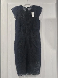Next Petite 14 Black Dress BNWT stunning - Picture 1 of 1