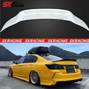 Gloss Black DuckBill Rear Spoiler Trunk Wing For 13-2017 Honda Accord 4DR Sedan - Picture 1 of 41