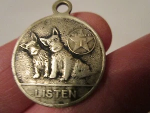 VINTAGE TEXACO FORT WORTH TOKEN FOB MEDAL - METAL - BBA-13 - Picture 1 of 4