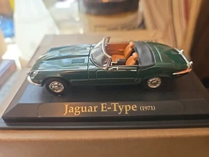 Fairfield Mint pressofuso Jaquar E-Type verde foresta 1:43 1971 usato in ottime condizioni in scatola - Foto 1 di 6