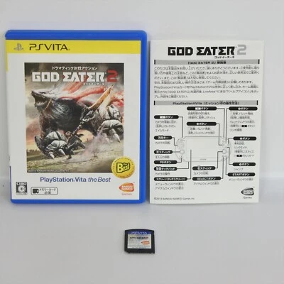 GOD EATER 2 the BEST Playstation Vita For JP System psvita - Image 1 of 3