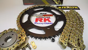 2019-2024 Suzuki GSXR750 RK ZXW 17/47t Gold 520 QA Chain and Sprockets Kit - Bild 1 von 5