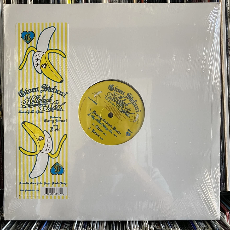 GWEN STEFANI - HOLLABACK GIRL (REMIXES) (12") 2005!!  RARE!!  TONY KANAL + DIPLO Foto 1 de 1