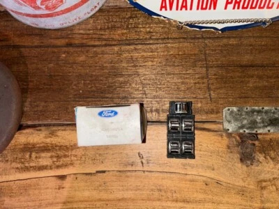 Conjunto de interruptores de ventana eléctrica Lincoln Town Car originales Ford 1990-1997 nuevo de stock Foto 1 de 4