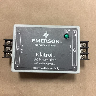 EMERSON ISLATROL AC POWER FILTER IC+105 120VAC 5A B76 - Image 1 of 2