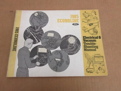 1985 Ford Econoline E150 E250 E350 электрическая вакуумная проводка магазин руководство по обслуживанию - Изображение 1 из 4