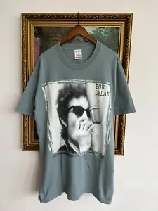 Vintage 2001 Bob Dylan European Tour T-shirt Sz XL - Picture 1 of 9