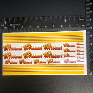 Clear 1:64 Waterslide Decal Monster Truck JDM VW Silverado Camaro NO Problem! - Picture 1 of 4