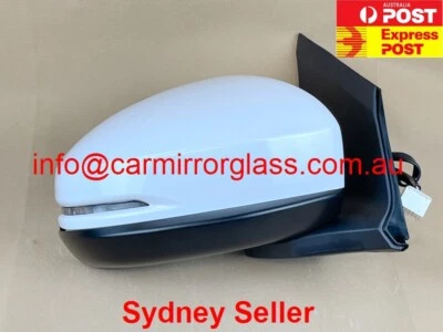 ESPEJO PUERTA NUEVO PARA HONDA CITY GM 2014-2020 (LADO DERECHO, eléctrico plegable, blanco Foto 1 de 2