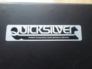 Original 80s Powell Quicksilver Skateboard Santa Barbara California sticker - Picture 1 of 1