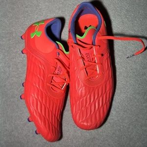 Under Armour Magnetico Pro 3 FG Cleats Mens US 12.5 Soccer Beta Green Screen - Picture 1 of 20
