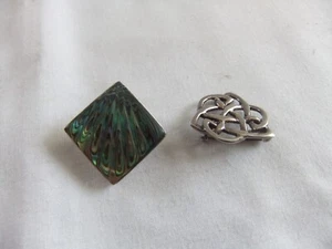 Vintage Silver Brooches x 2 - Picture 1 of 8