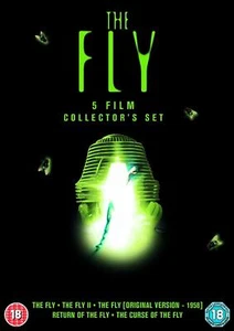 The FLY - 5 FILM Collector's Set (1958-1989) DVD Region 4 (AUS) New & Sealed - Foto 1 di 1