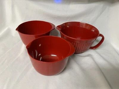 Juego de 3 cuencos mezcladores de plástico Good Cook Foto 1 de 4