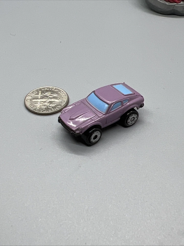 老式微型机器 DATSUN 240Z 迷你汽车 GALOOB 1994 紫色 240 Z 260 280  — 第 1/4 张图片