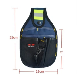 9 in 1 Nylon Fabric Tool Belt Screwdriver Utility Kit Holder Tool Bag Pocket Pou - Picture 1 of 12