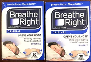 Breathe Right Original S/M Größen 2 Schachteln (60 Streifen) Exp 2027 - Bild 1 von 2